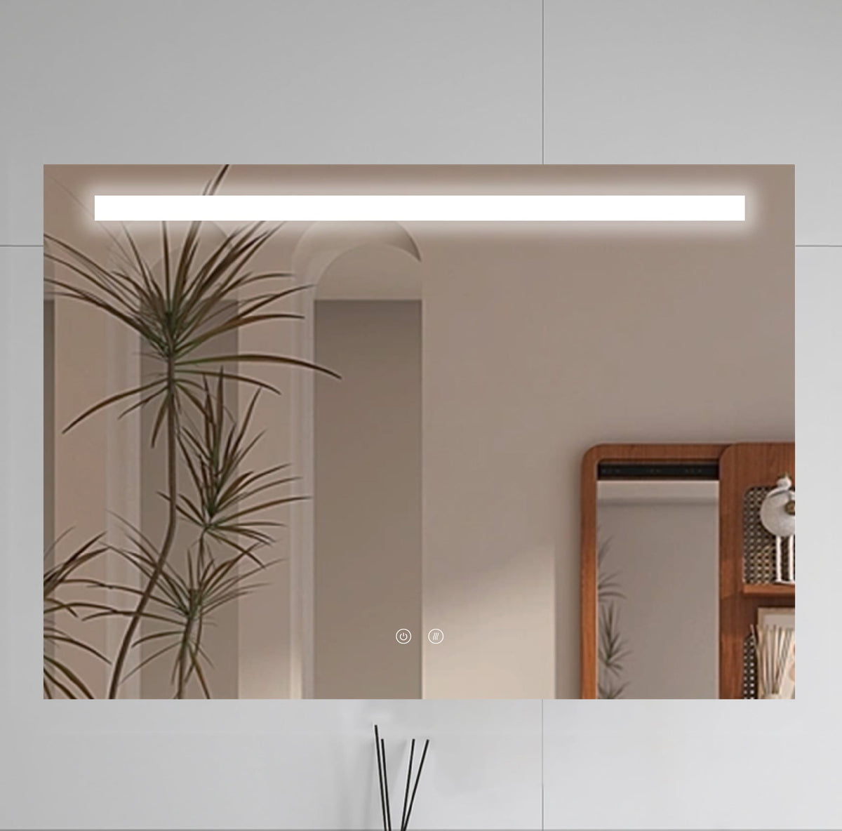 LED zrkadlo Line