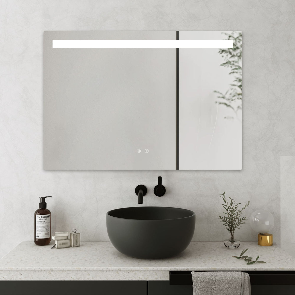 LED zrkadlo Line