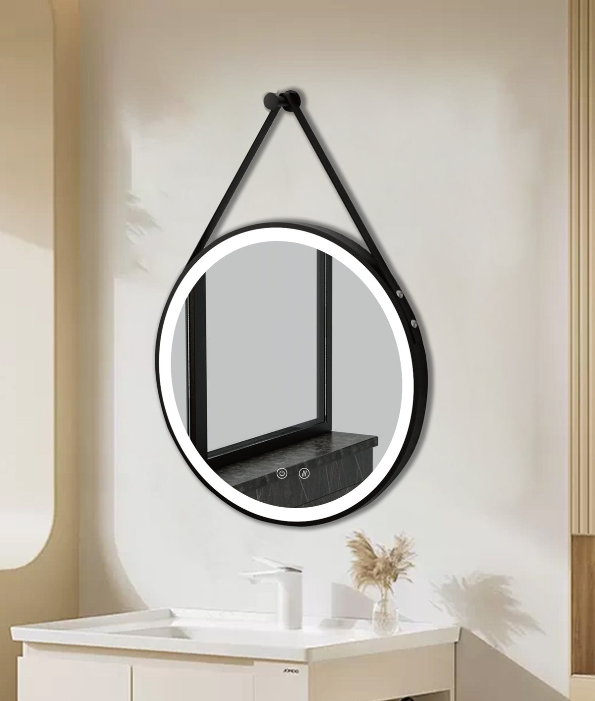 LED zrkadlo Olympus Black