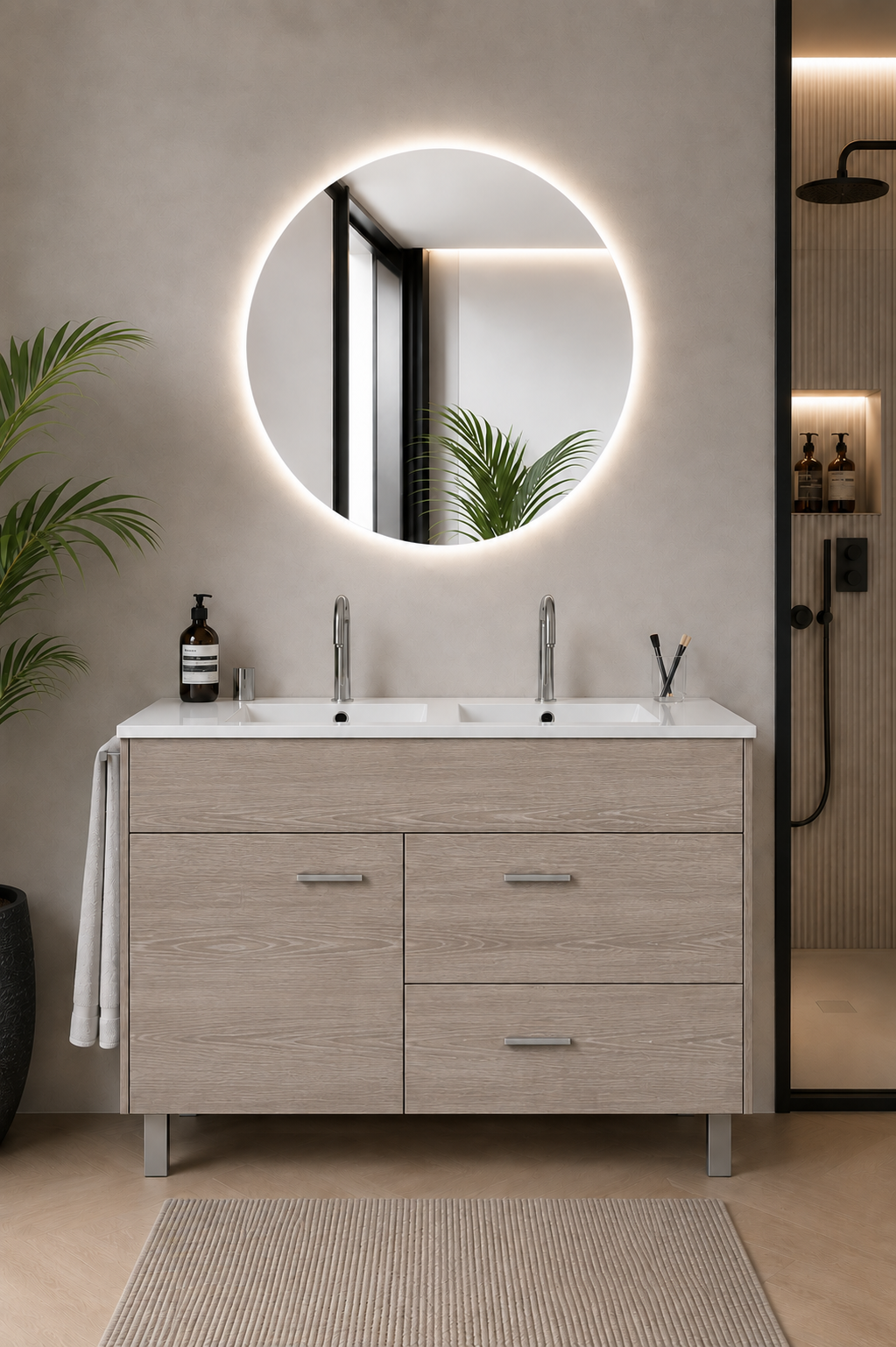 Kúpeľňový nábytok SAMOS s umývadlom